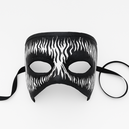 Antifaz y máscara de esqueleto para Halloween